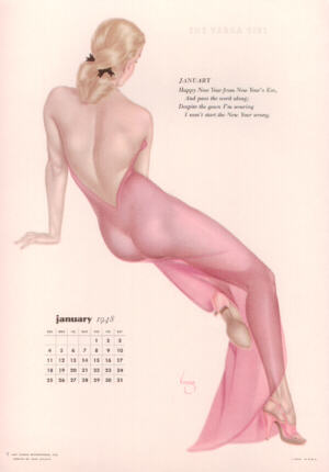 1948 Varga Girl Calendar