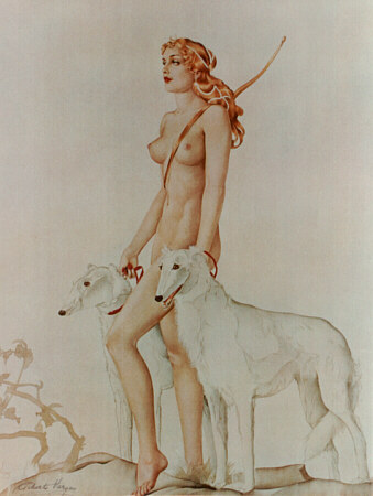 Alberto Vargas - Diana